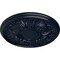 Ekena Millwork Wakefield Ceiling Medallion (Fits Canopies up to 3 5/8"), 11 3/4"OD x 1 1/4"P, Midnight Dream CM11WAMDF - alternate 4